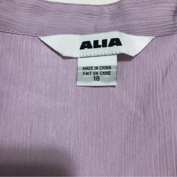 Alia Lilac Purple Tunic Top Embroidery & Bead Embellishments on Neck & Sleeves - Picture 4 of 8